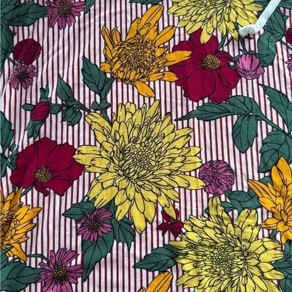 Floral Striped Amber Hoodie - Picture 2 of 4